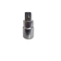 Vim Products VIM Tools T60 Torx Bit, Satin Chrome 1/2 Sqaure Drive bit holder PFS8T60